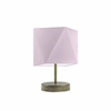 Noční lampička PASADENA moderní s fialovým stínidlem do ložnice a obýváku LYSNE 30cm