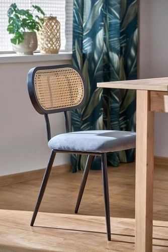 Rozkládací jídelní stůl Rocco Intesi moderní obdélníkový dub craft 118–158 cm