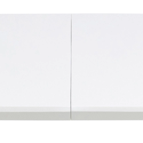 Rozkládací jídelní stůl Belina Actona oválný bílá deska dřevěné nohy moderní 170–270 cm