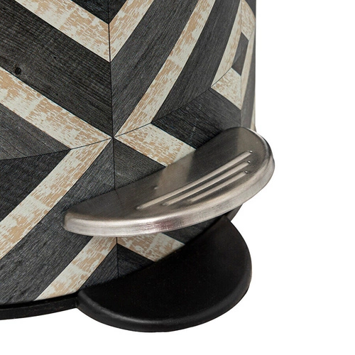 Koupelnový odpadkový koš Canvas 3L moderní kovový s pedálem a vyjímatelnou nádobou