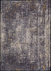 Koberec do obýváku Broadway Glitter 200x280 bavlněný loftový šedý obdélníkový Louis de Poortere