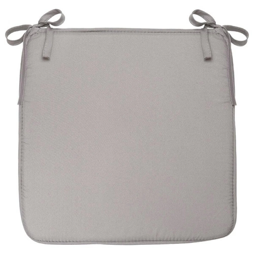 Šedý čtvercový polštář na židli 39x39 cm Atmosphera do kuchyně a jídelny