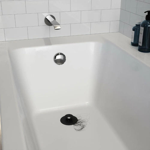 Silikonová zátka do dřezu Umbra Flex černá univerzální do koupelny a kuchyně 10 cm