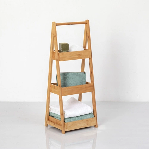 Koupelnová police Green Harmony 3 patra moderní otevřená 78 cm do koupelny 5five