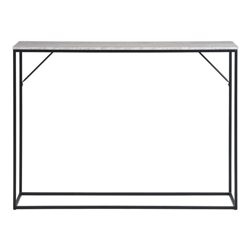 Konzole Vita travertinová/černá