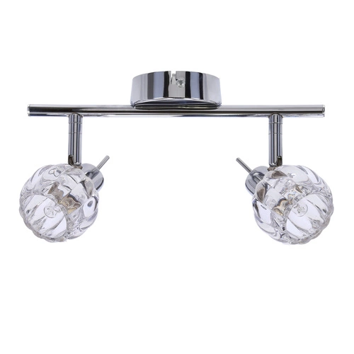 Stropní svítidlo Bombola strip 2x40W G9 chrom bez žárovek