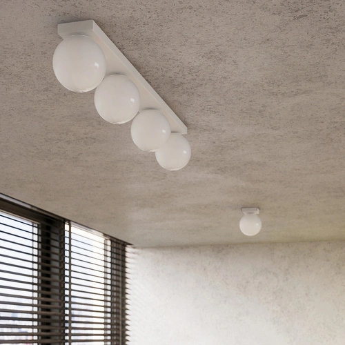 Stropní svítidlo YOLI 1 bílé moderní kovové do obývacího pokoje a ložnice SOLLUX LIGHTING