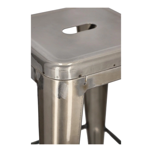 Židle barová Paris 75cm. kovová insp. Tolix Výprodej