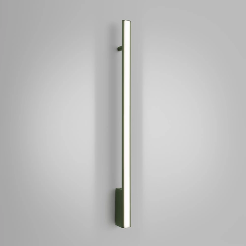 LED nástěnné svítidlo LAGOM 90 moderní zelená olivová hliníková do obýváku a ložnice