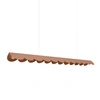 Závěsné svítidlo BISCUIT mocca LED nad stůl moderní 131 cm