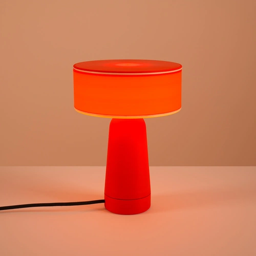 AXO červená moderní stolní lampa na psací stůl do pracovny