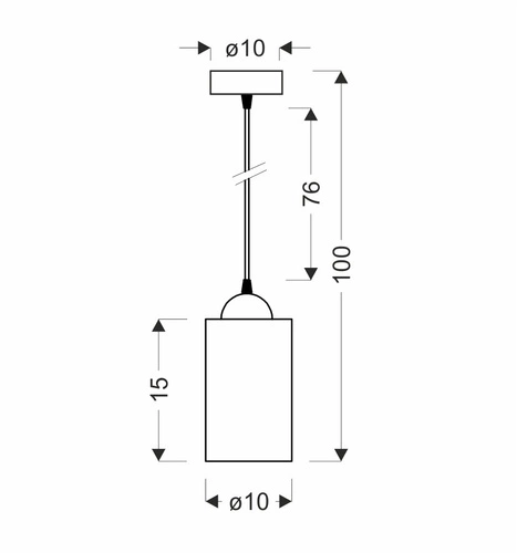 Závěsné svítidlo Bistro černé 1x40W E27 stínidlo hnědé