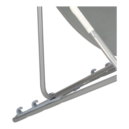 Zahradní lehátko Setuba šedé skládací polohovatelné moderní kovovo-textilní 5five simply smart