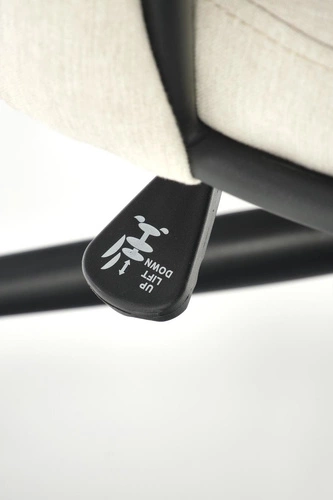 Ergonomická kancelářská židle Natol béžová otočná s nastavitelnou výškou glamour do kanceláře