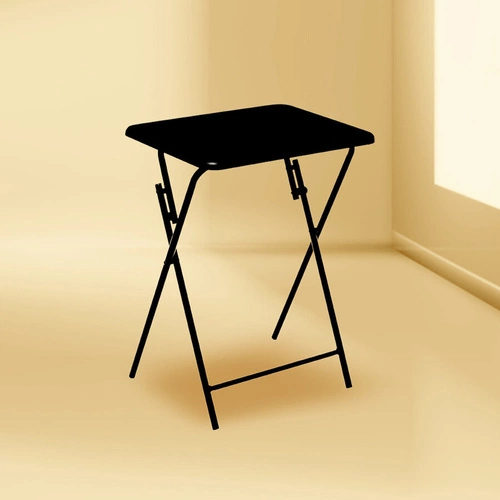 Skládací obdélníkový stolek černý 48x38 cm moderní do obývacího pokoje 5five simply smart