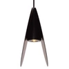 Závěsné svítidlo PILLS L černé kovové 33 cm moderní do obýváku a kuchyně
