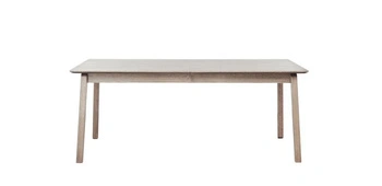 Rozkládací jídelní stůl Bari 190–290x95 cm bělený dub