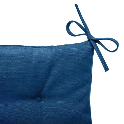 Zahradní sedák Korai 40x40 modrý prošívaný moderní Hesperide