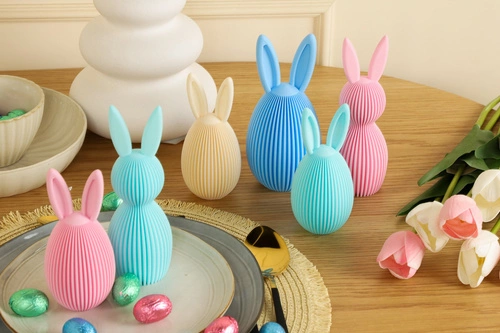 Umělý bílý tulipán Atmosphera 48 cm jako živá květina do vázy do obýváku