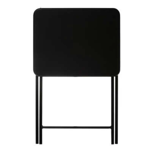 Skládací obdélníkový stolek černý 48x38 cm moderní do obývacího pokoje 5five simply smart