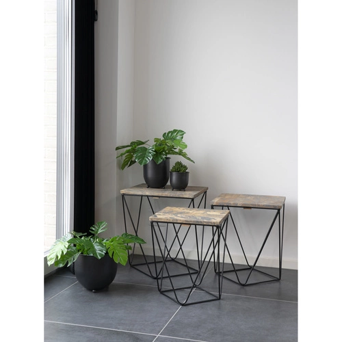 Umělá monstera 45 cm Intesi moderní umělá pokojová rostlina do obýváku a ložnice