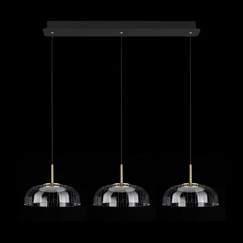 Stropní LED svítidlo Vitrum CL3 moderní skleněné do obýváku 80 cm Altavola Design