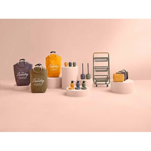 Trio khaki kartáč na záchod