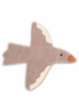 Dětský vlněný koberec moderní Decor Kids Bird 80x90 béžový ručně tkaný