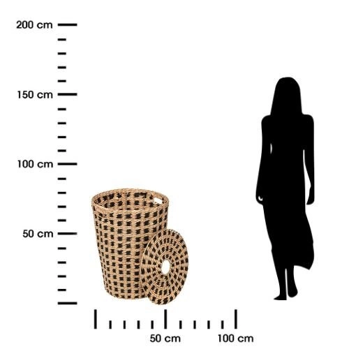 Koš na prádlo Terre Inconnue 40l