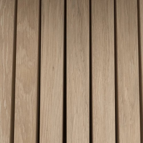 Jídelní kulatý stůl Christo 120 cm bělený dub moderní na jedné noze Actona