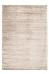 Moderní béžový koberec Plain Paloma 160x230 do obýváku a ložnice ručně tkaný viskóza Carpet Decor