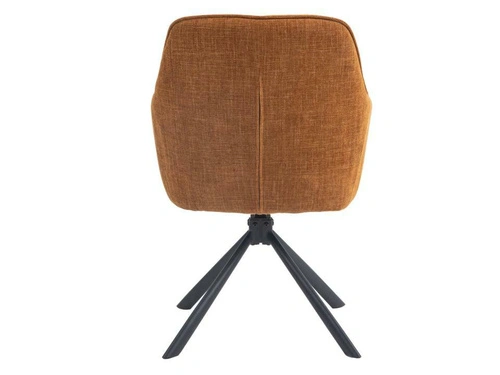 Otočná jídelní židle Avola čalouněná s područkami