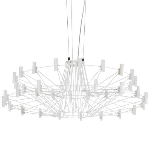 MADAME S LED závěsné svítidlo bílé 90 cm