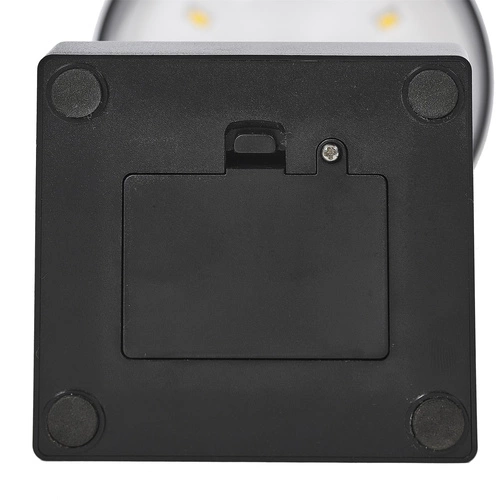 LED noční lampička Blanca černá dotyková bezdrátová do ložnice a na stůl Intesi