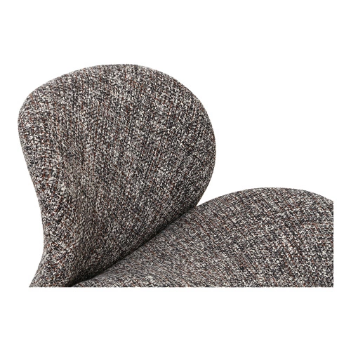 Relaxační křeslo Sofia hnědé do obýváku moderní skandinávský čalouněný Intesi