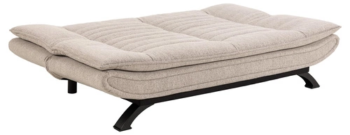 Rozkládací pohovka s funkcí spaní Faith Monza béžová 3místná do obýváku skandinávský styl