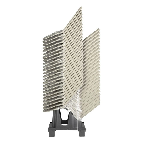 Zahradní židle Piu Arm SCAB Design antracitová plastová, stohovatelná, s područkami