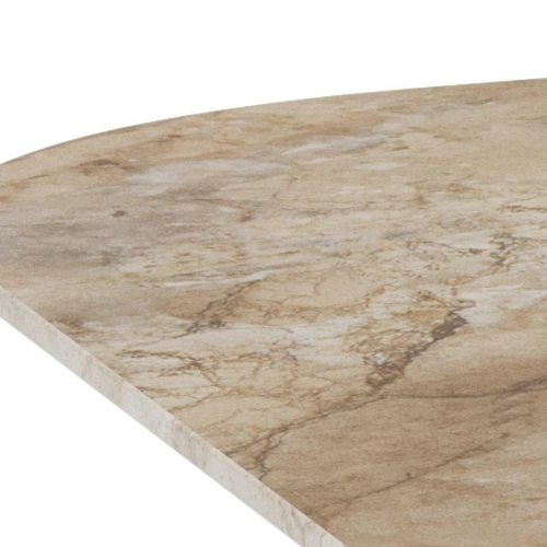 Jídelní stůl Malta Actona čtvercový moderní hnědá keramika 90x90