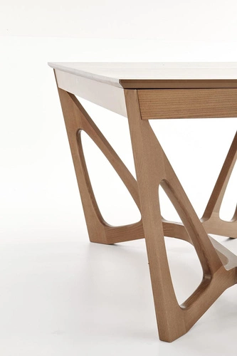 Rozkládací jídelní stůl Fenom americký ořech moderní 160-240 cm Intesi