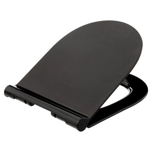 WC sedátko Softclose Ultra-Slim černé