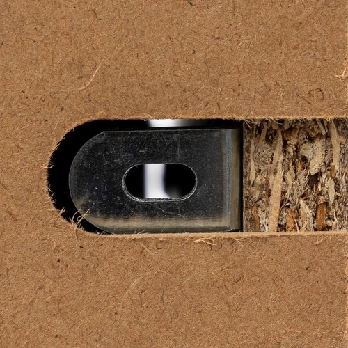 Komoda Abana 120 cm s zásuvkami na vysokých nohách moderní přírodní do obýváku