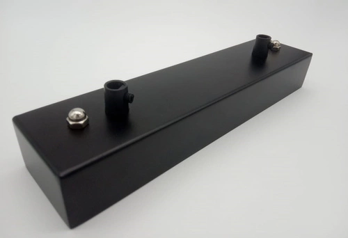 Závěsné svítidlo LINEA-2 černé 35 cm moderní do obýváku a nad stůl Step into Design