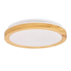 Stropní svítidlo Gandava stropní svítidlo 18W LED 29cm bílé dřevo 4000K