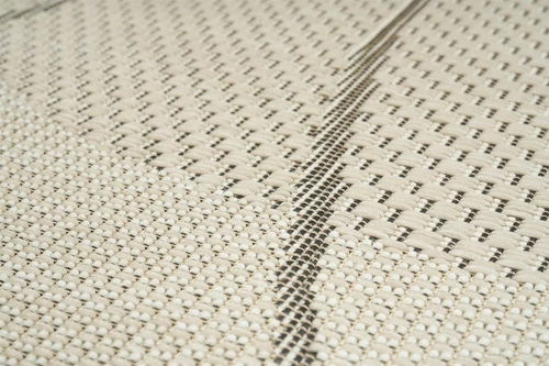 Venkovní koberec Musa 200x290 béžový moderní na terasu a balkon snadno čistitelný Carpet Decor