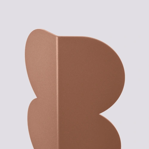 Nástěnné svítidlo BISCUIT mocca moderní do obýváku a ložnice