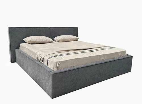 Čalouněná postel Britney 160x200 šedá s úložným prostorem moderní do ložnice