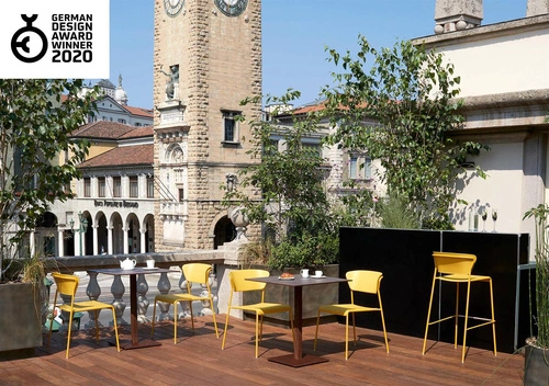 Židle Lisa PP žlutá