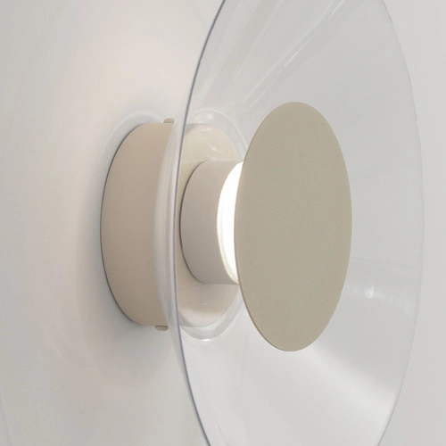 Nástěnné svítidlo ASTRO LED béžové moderní do obývacího pokoje 28 cm