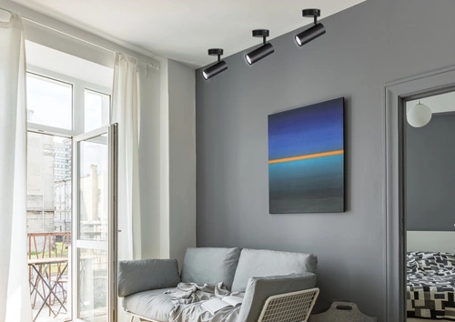 Nástěnné svítidlo Colly moderní černé LED nastavitelné do obýváku ložnice kuchyně jídelny