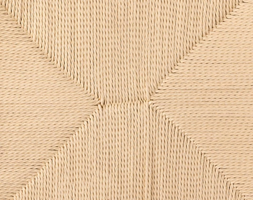 Dřevěná jídelní židle s područkami York Actona v boho stylu, přírodní dub